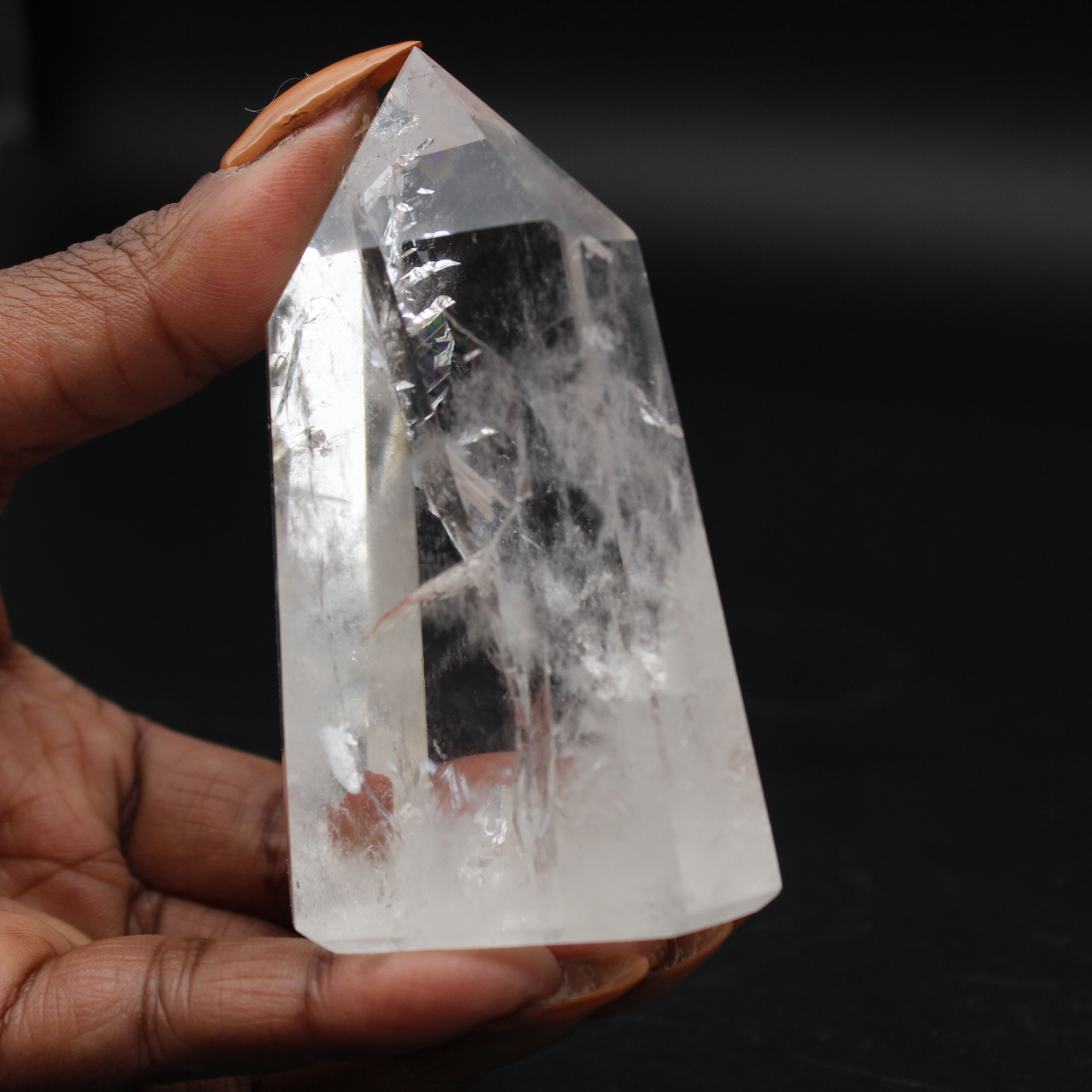 Quartzo de cristal de rocha de Madagascar