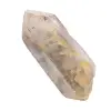 Cristal de quartzo fumê biterminado - 0