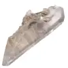 Cristal de quartzo fumê biterminado - 0