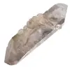 Cristal de quartzo fumê biterminado - 1