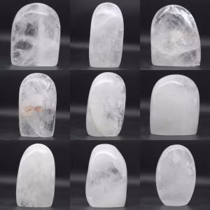Cristal de rocha polido de madagascar