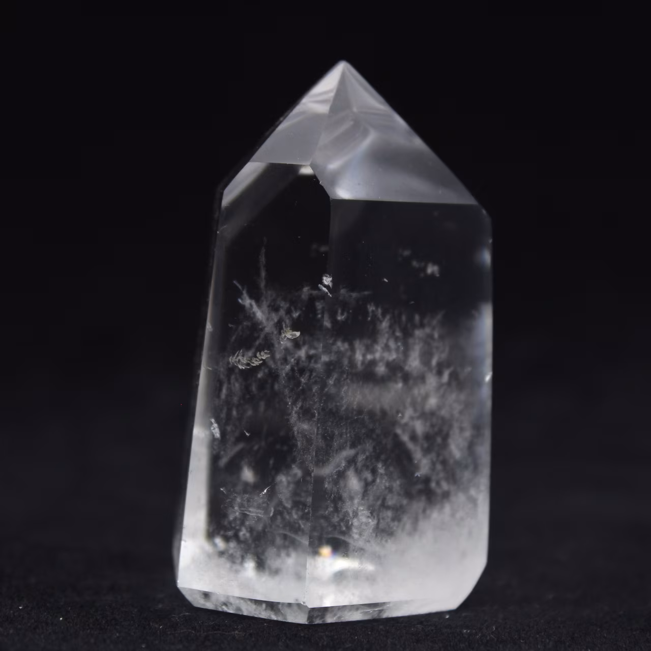 Cristal de rocha prisma de quartzo