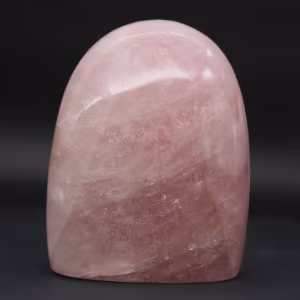 Quartzo rosa natural colecionável