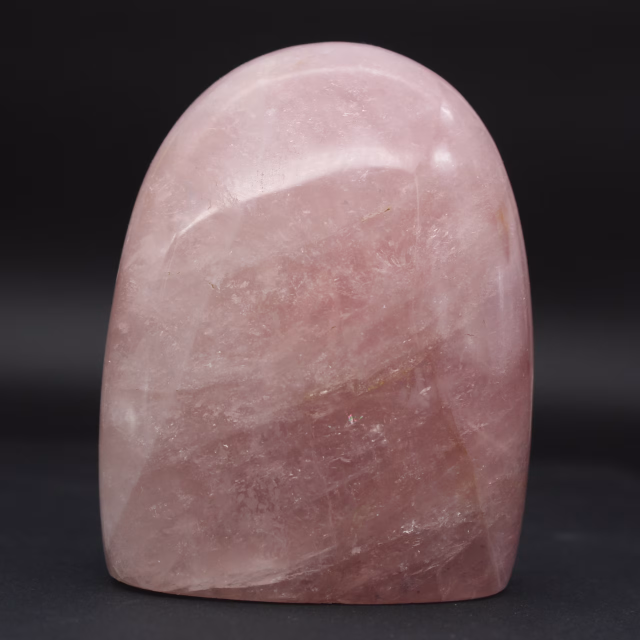 Quartzo rosa natural colecionável