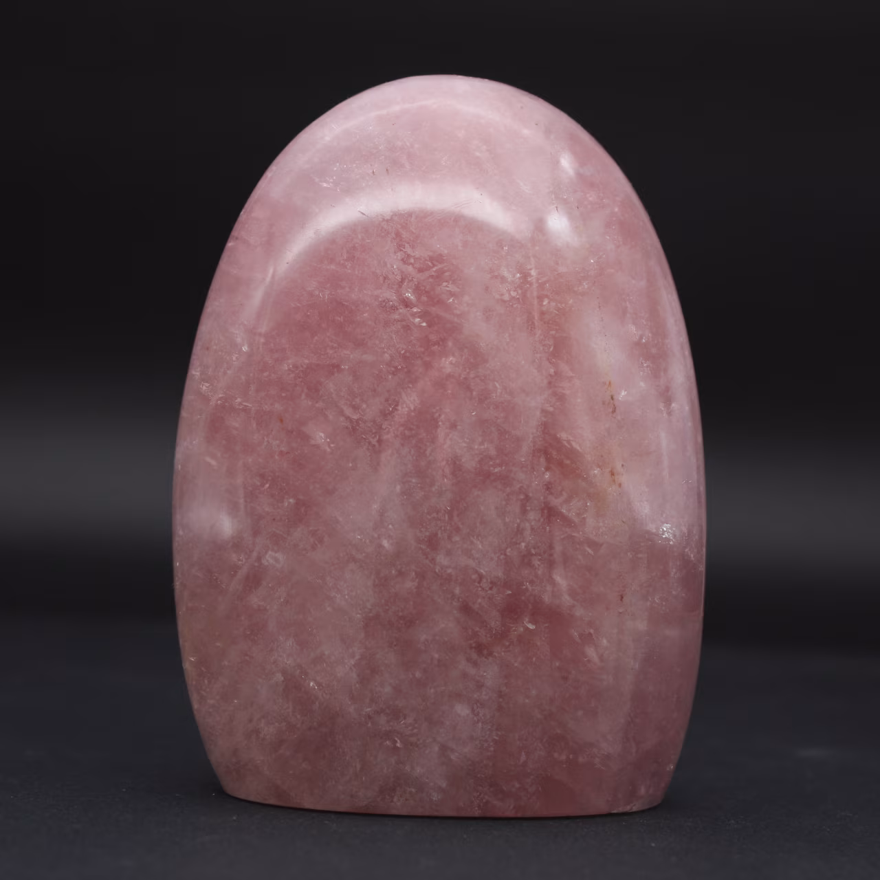Quartzo rosa ornamental natural