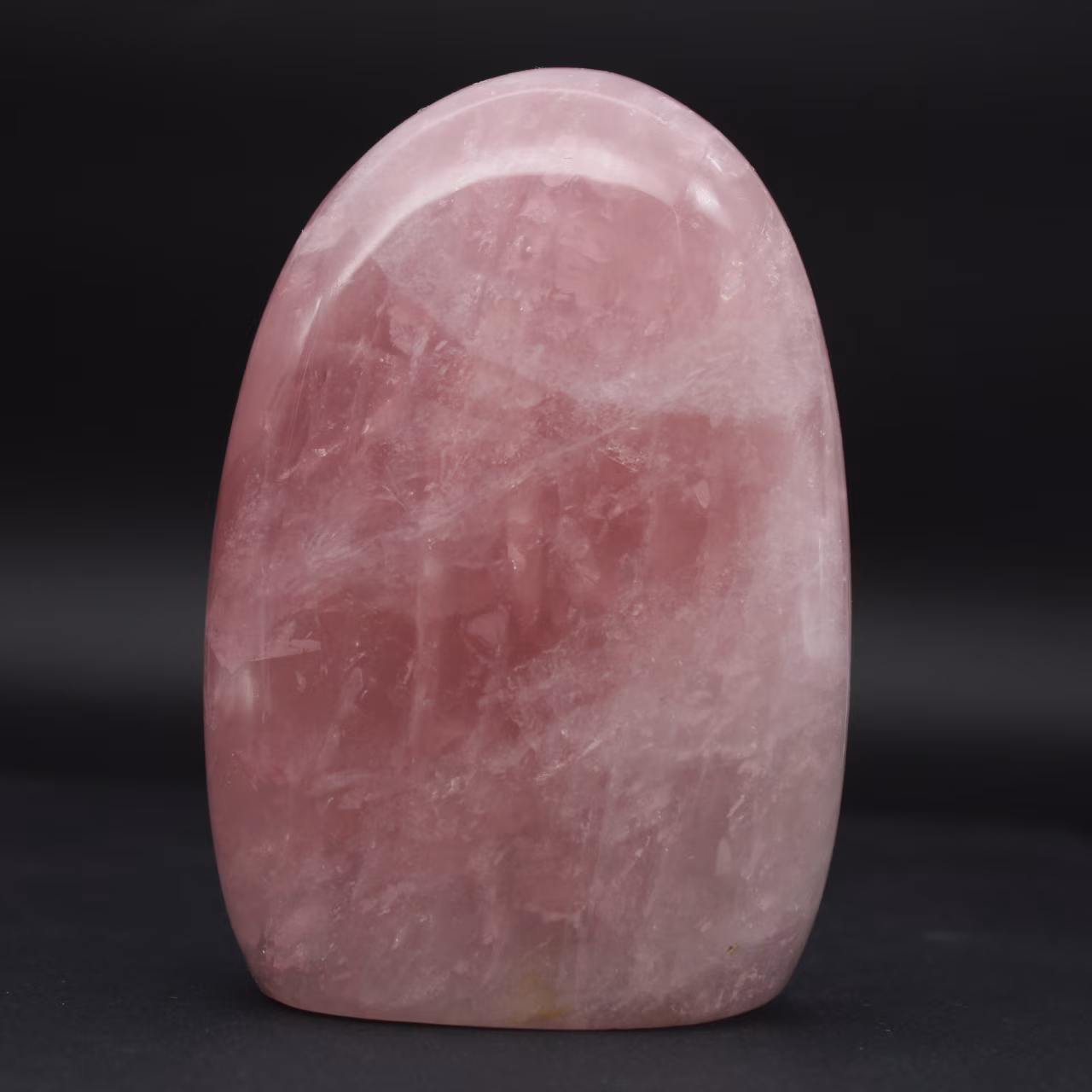 rocha de quartzo rosa