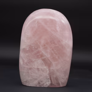 Quartzo rosa de forma livre