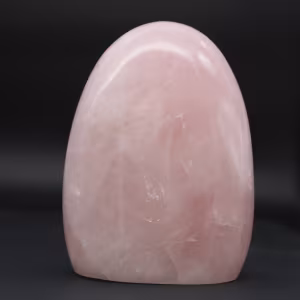Quartzo rosa polido