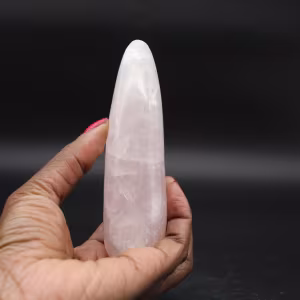 Bastão de Quartzo Rosa