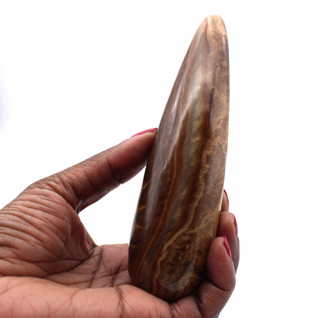 Bastão de massagem de calcita