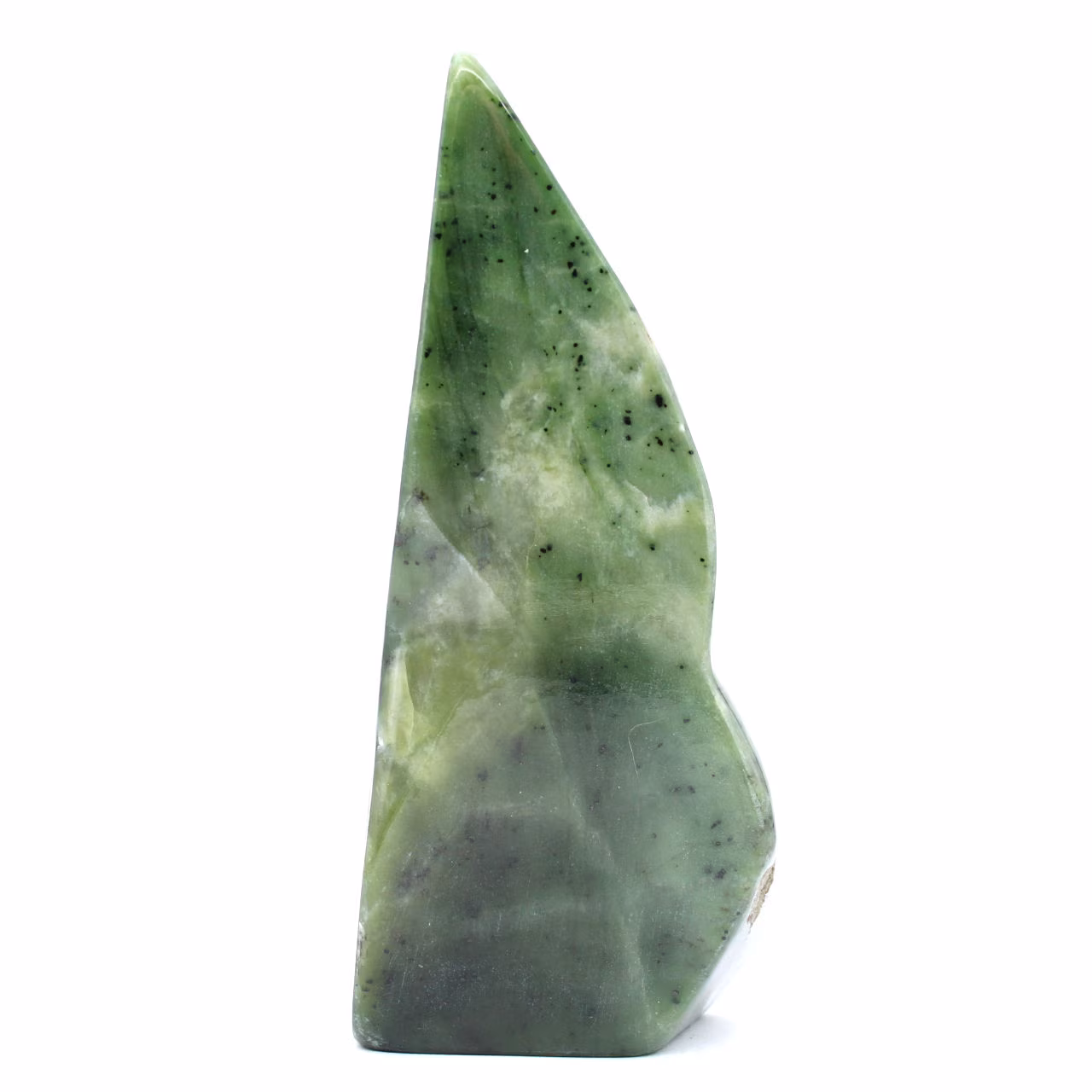 Jade nefrite polido decorativo