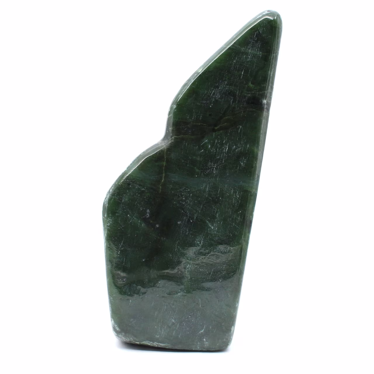 Pedra polida jade nefrita