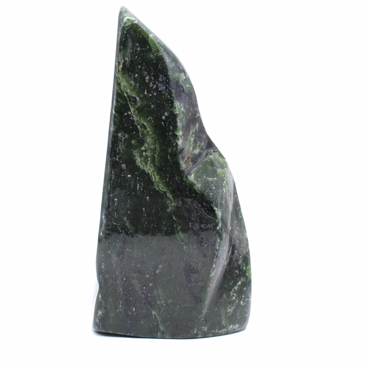 Jade nefrite polido ornamental