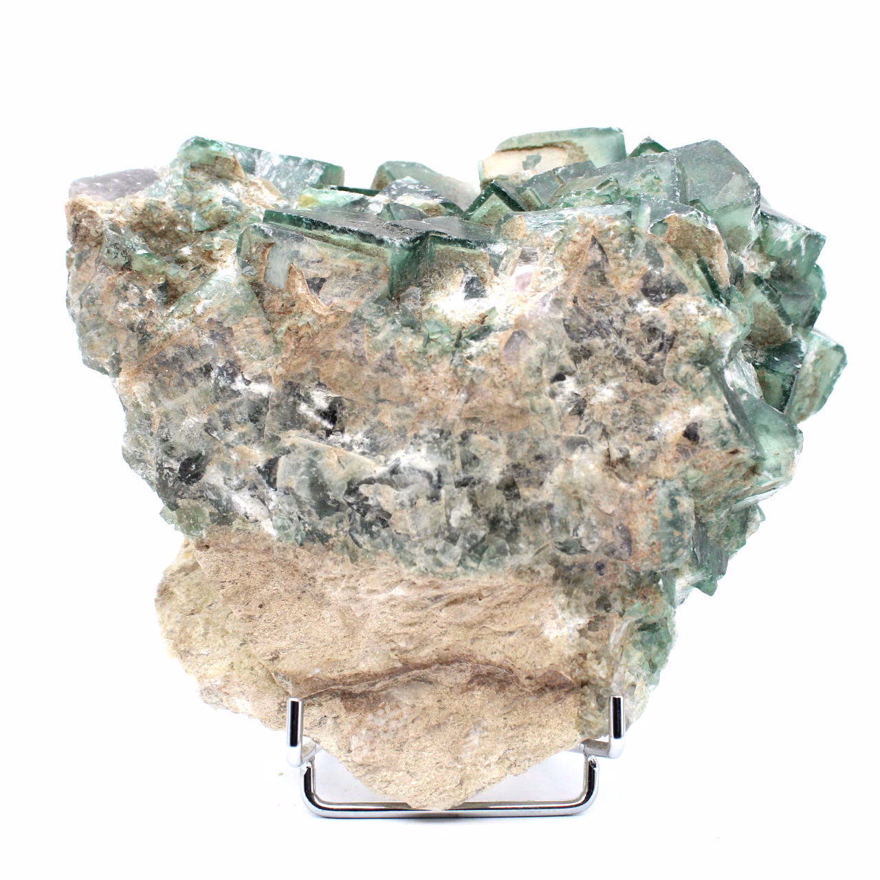 Cristais de fluorita cúbica natural de madagascar