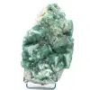 Cristais de fluorita verde natural cru - 0