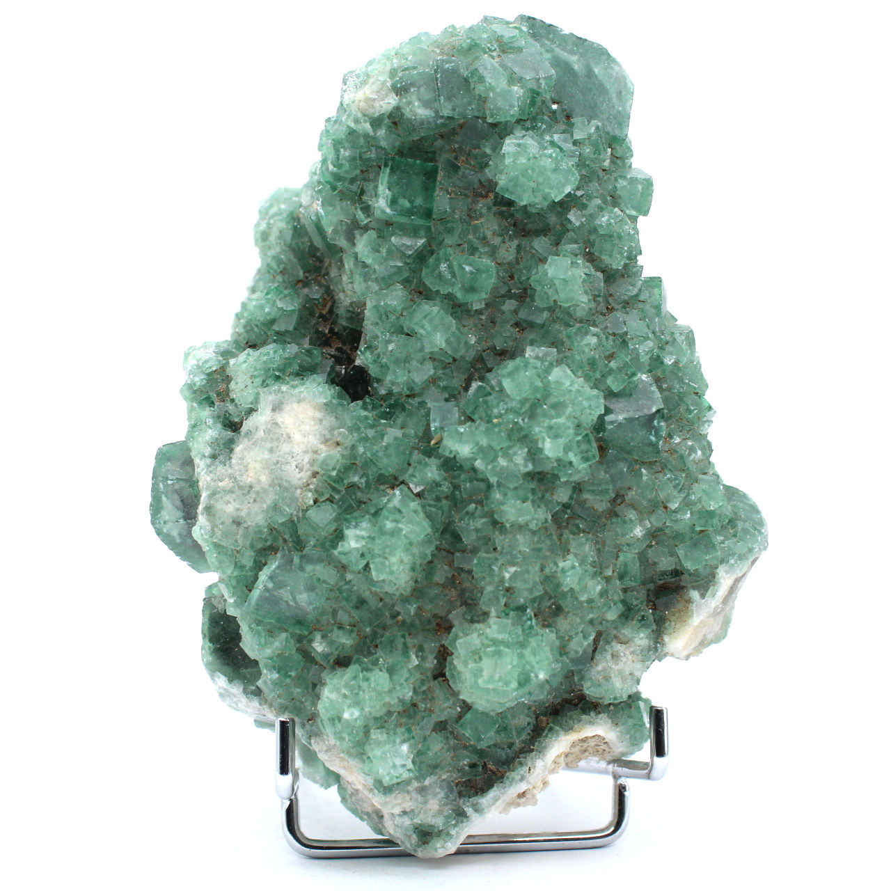 Pedra fluorita natural cristalizada