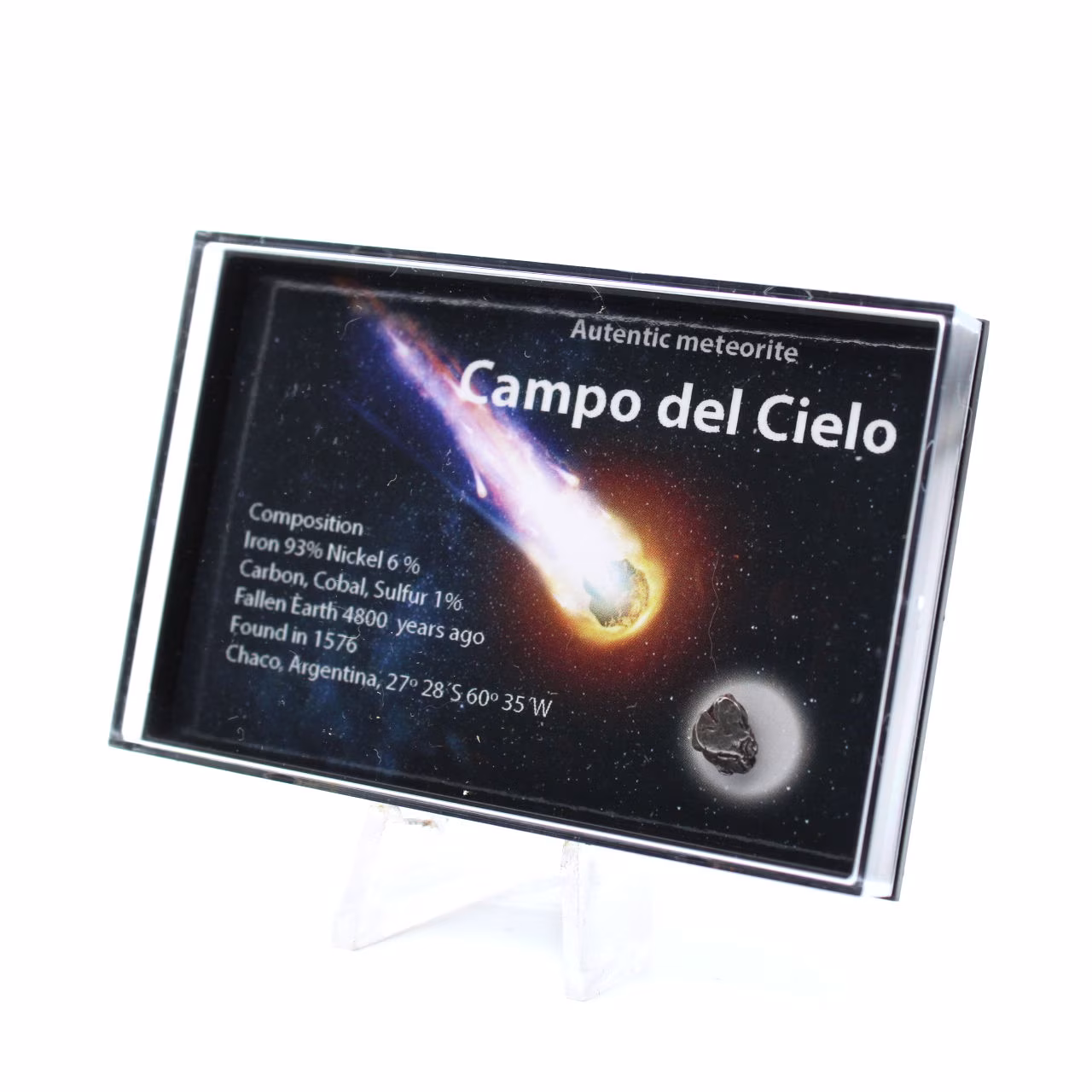 Fragmento de meteorito Campo del Cielo