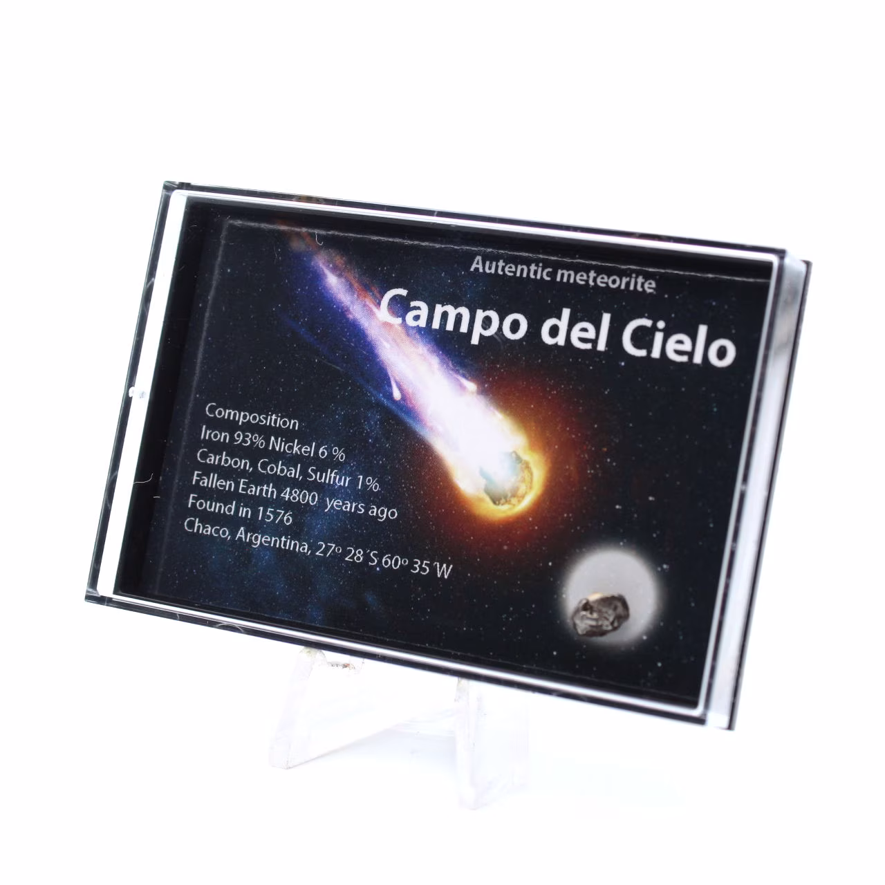 Fragmento de meteorito Campo del Cielo