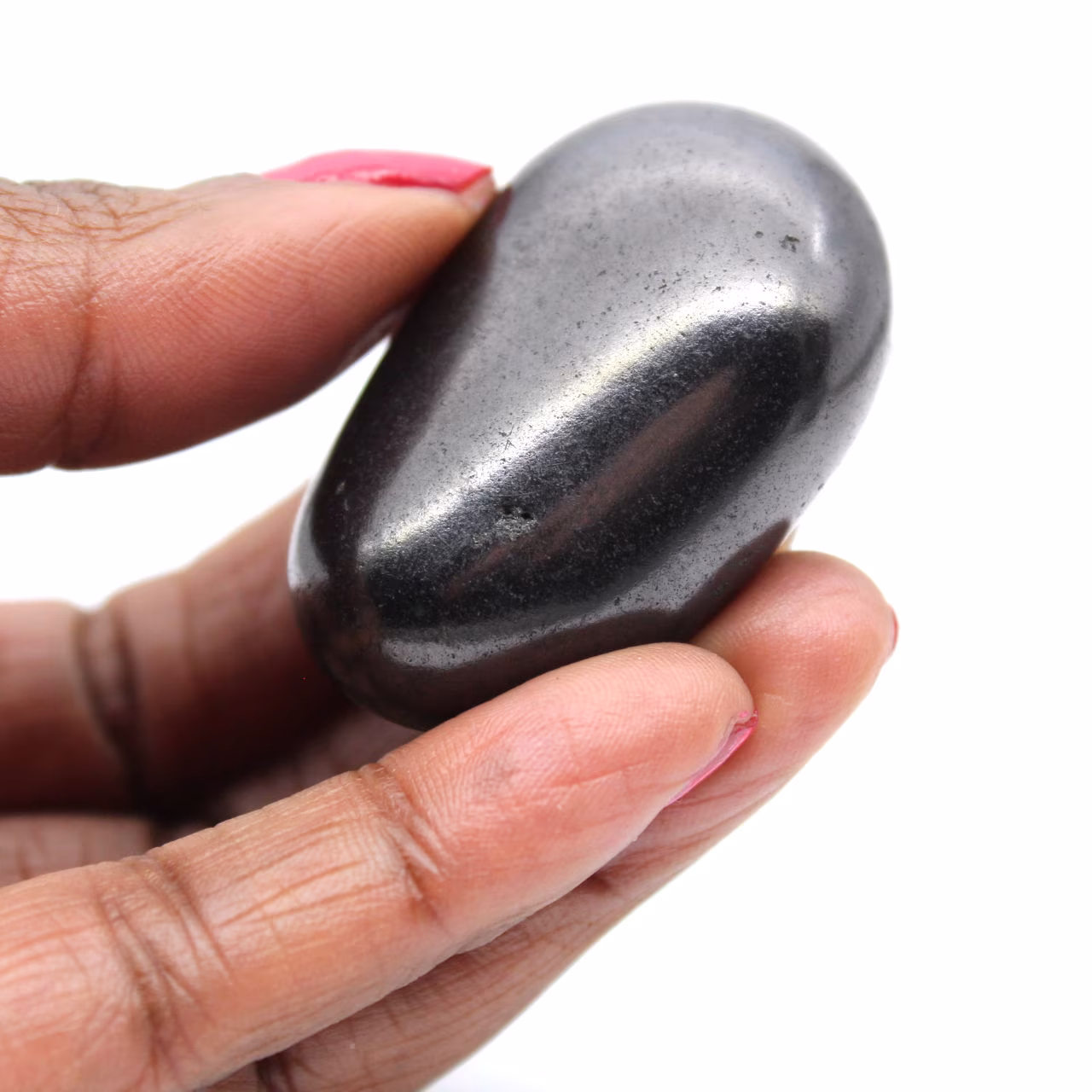 Pedra shungita polida