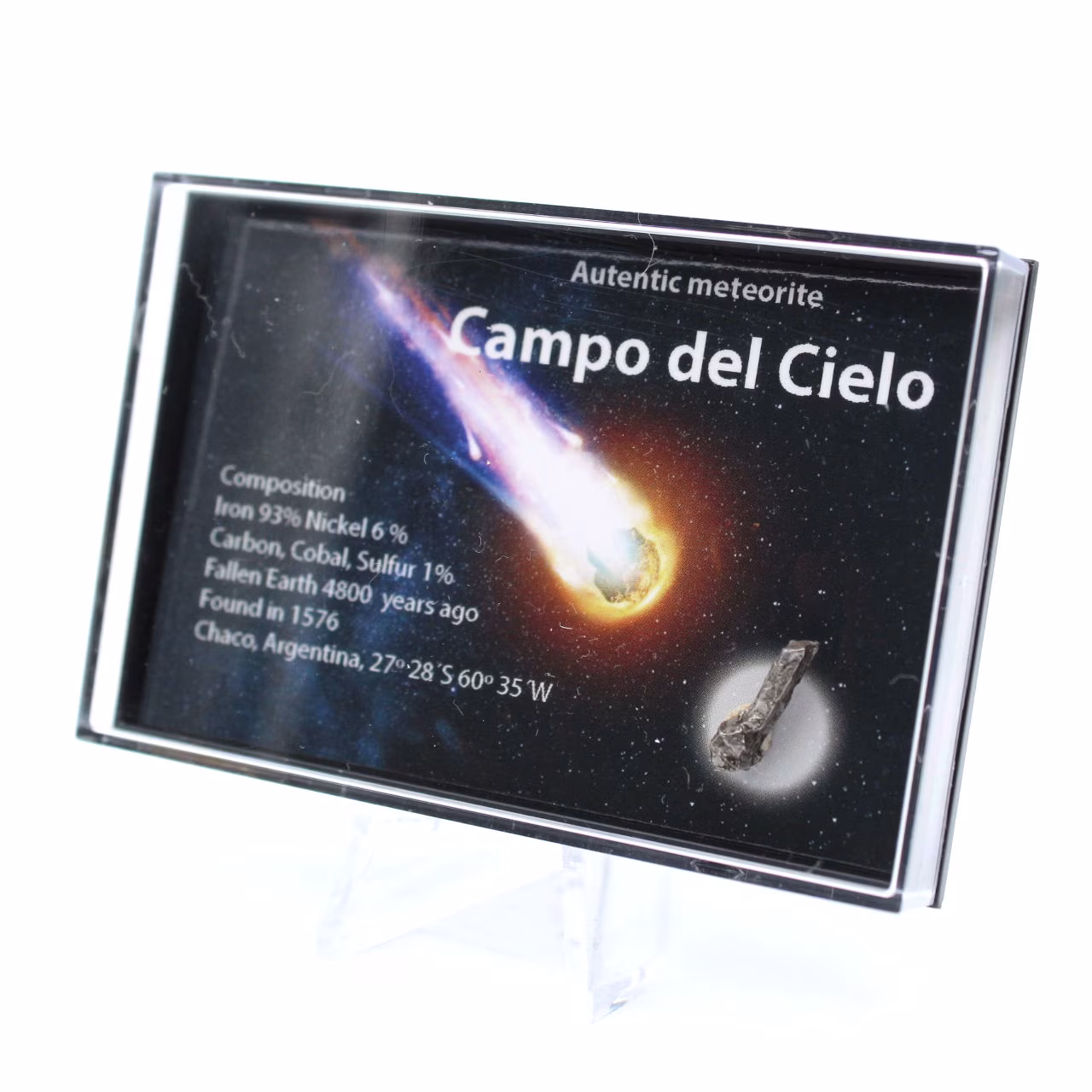 Fragmento de meteorito Campo del Cielo