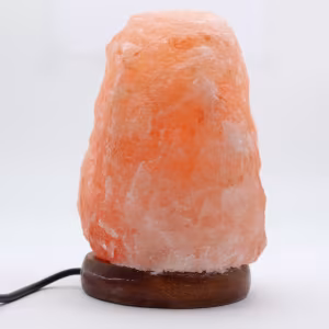 Lâmpada USB de sal rosa do Himalaia