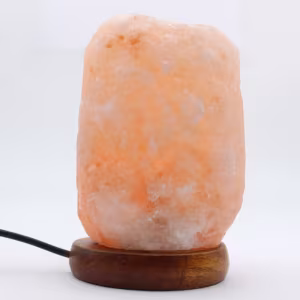 Bloco de lâmpada USB sal rosa