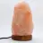 Lâmpada USB de sal do Himalaia