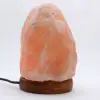 Lâmpada USB de sal rosa do Himalaia - 0
