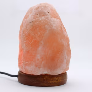 Lâmpada USB de sal rosa do Himalaia