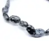 Pulseira de obsidiana de neve - 1