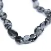 Pulseira de obsidiana de neve - 1