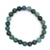 Pulseira de ágata musgo - 0