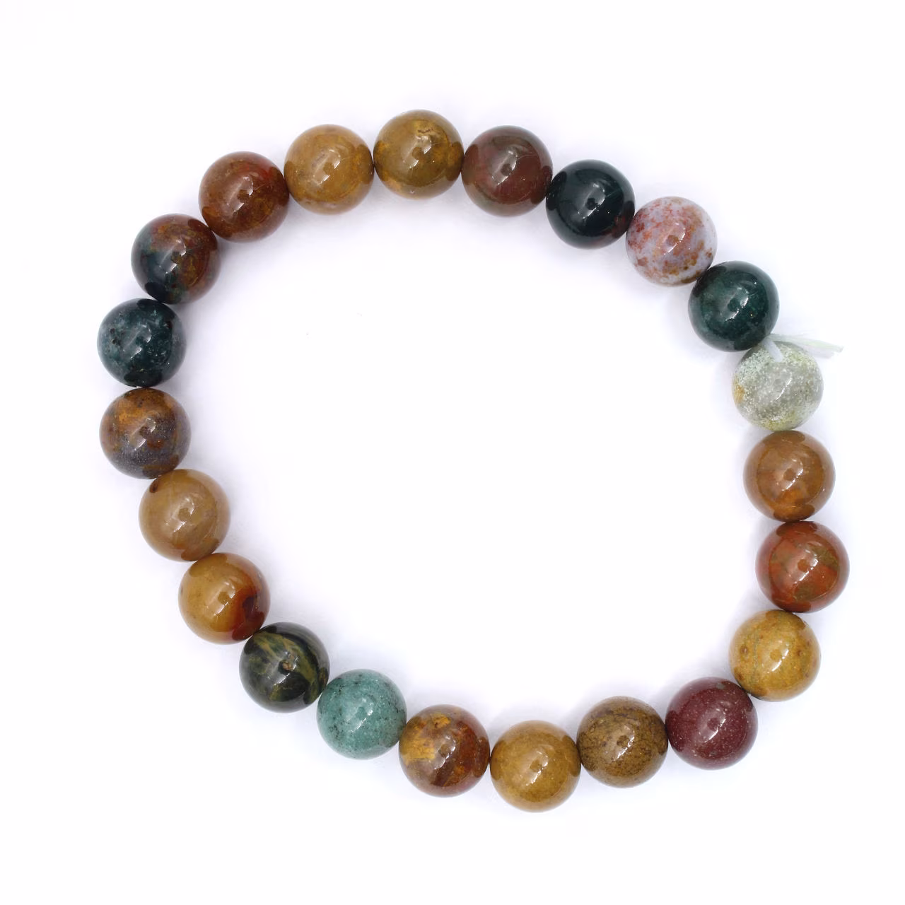 Pulseira jaspe multicolorida