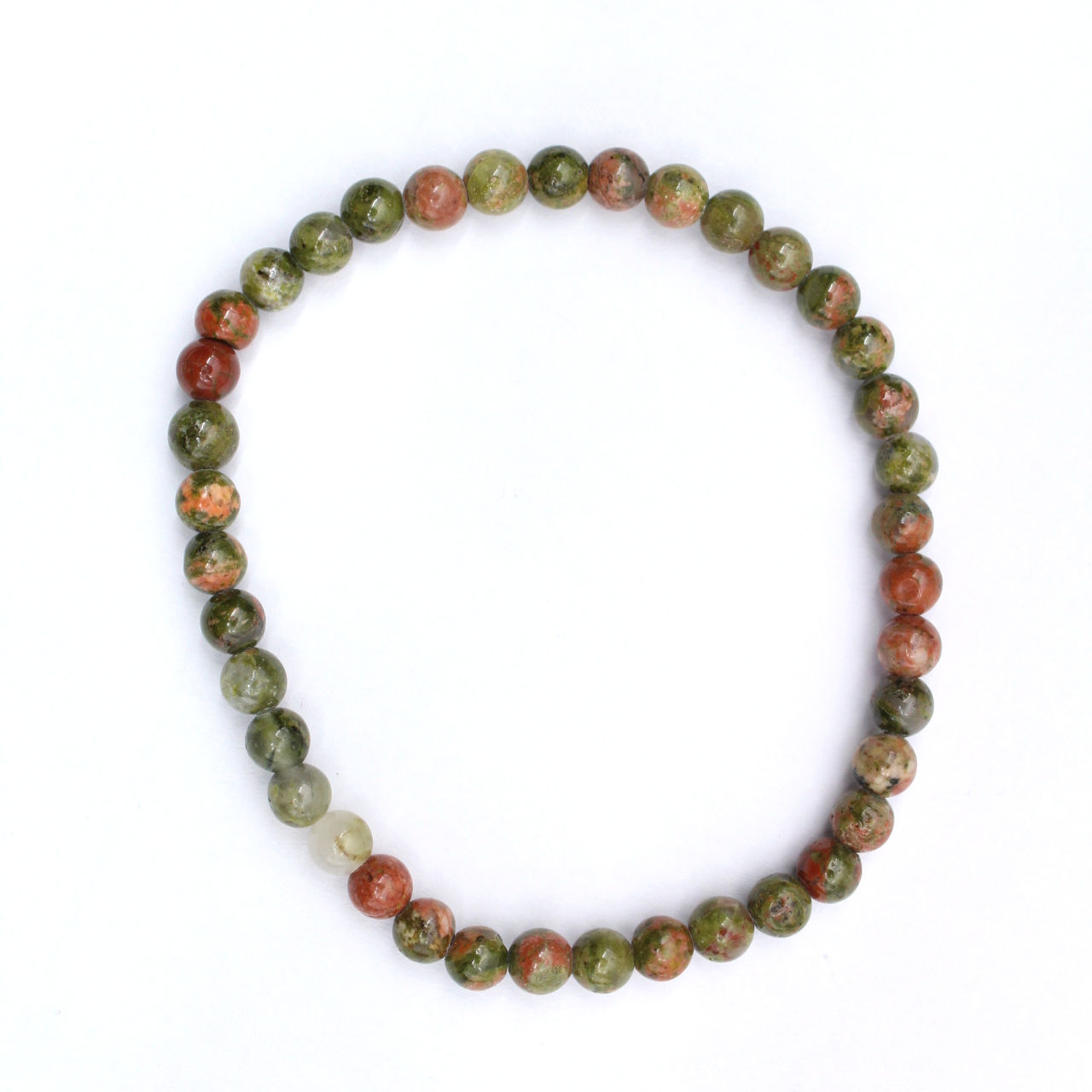 Pulseira jaspe multicolorida