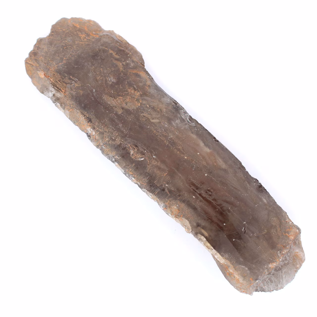Peça de cristal de quartzo esfumaçado
