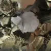 Grandes cristais de pirite com calcita - 10