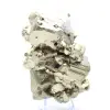 Grandes cristais de pirite com calcita - 1