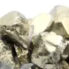 Grandes cristais de pirite com calcita - 6