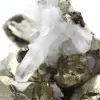 Grandes cristais de pirite com calcita - 8