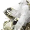 Grandes cristais de pirite com calcita - 9