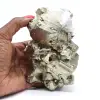 Grandes cristais de pirite com calcita - 10