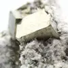 Pirite sobre ganga com calcita e quartzo - 6