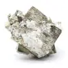 Pirite com cristais de quartzo e esfalerite - 1