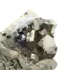Pirite com cristais de quartzo e esfalerite - 6