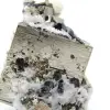 Pirite com cristais de quartzo e esfalerite - 7