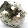 Pirite com cristais de quartzo e esfalerite - 8