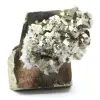 Cristais de pirite do Peru com quartzo - 0