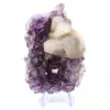 Calcite sobre ametista - 2