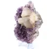 Calcite sobre ametista - 5