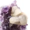 Calcite sobre ametista - 8